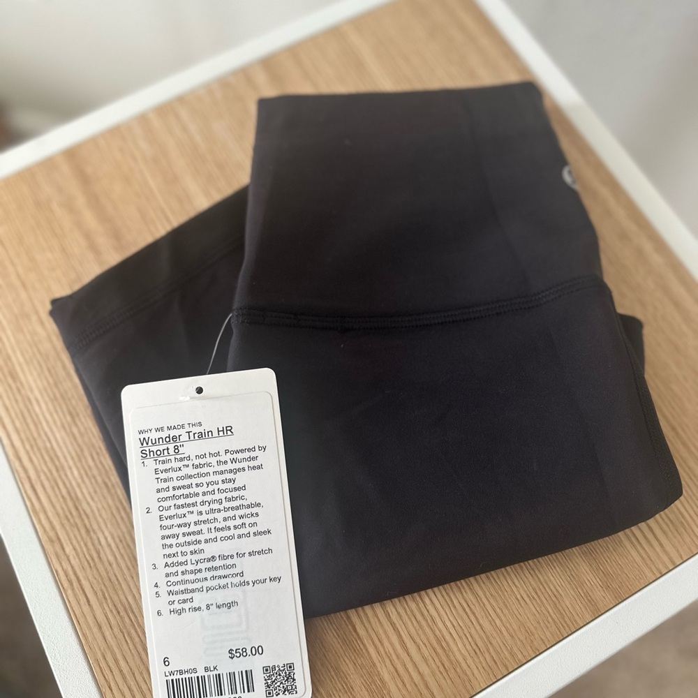Lululemon Wunder Train HR Shorts - Black
